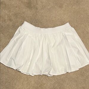 lululemon athletica White Pleated Skirt